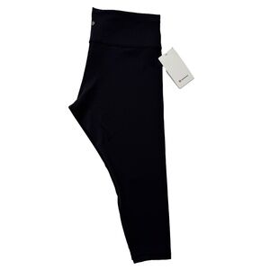 NWT Lululemon Wunder Train HR Tight 25” - LW5CQDS - Black - Size 20